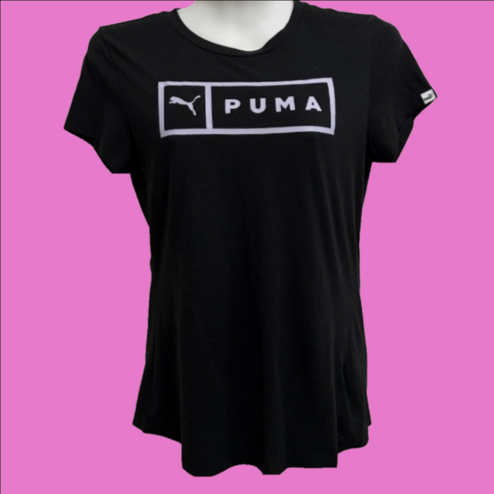 Black T-shirt by PUMA